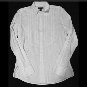 Men’s Dress Shirt with Griffin Embroidery